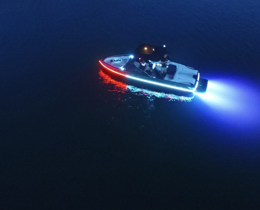 Abyss Technology Single Color Mini Starfish Underwater LED Boat Light 